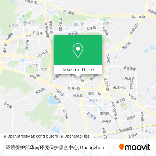 环境保护部华南环境保护督查中心 map