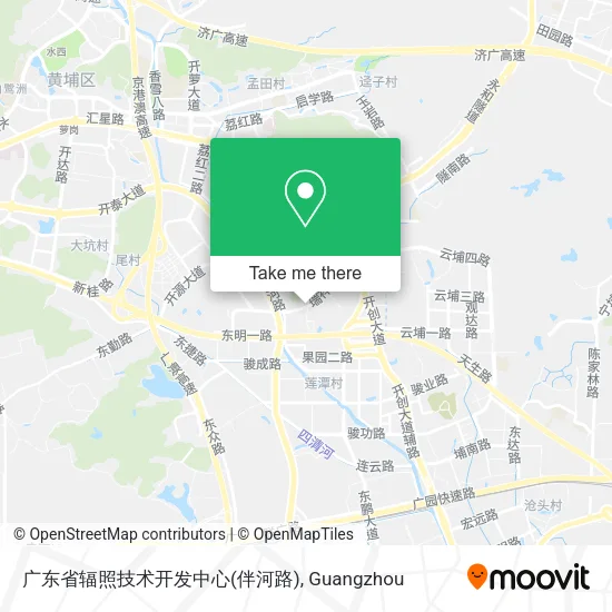 广东省辐照技术开发中心(伴河路) map