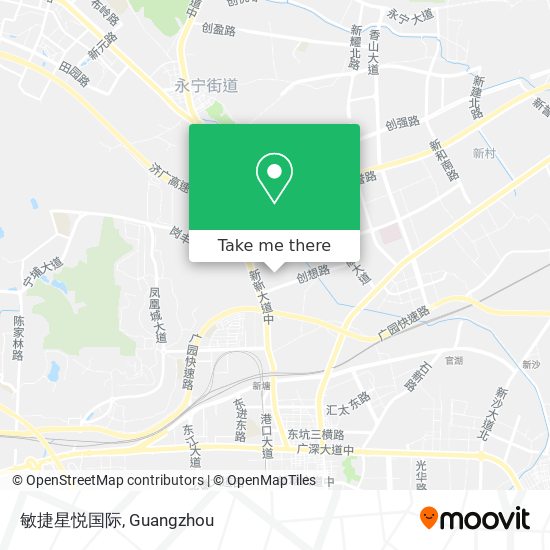 敏捷星悦国际 map