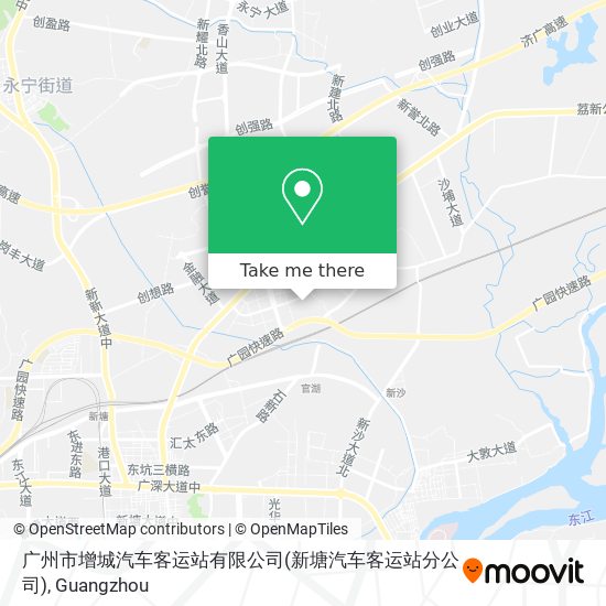 广州市增城汽车客运站有限公司(新塘汽车客运站分公司) map