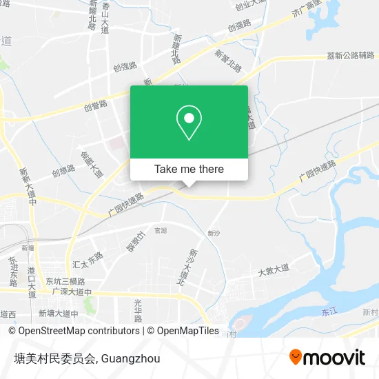 塘美村民委员会 map