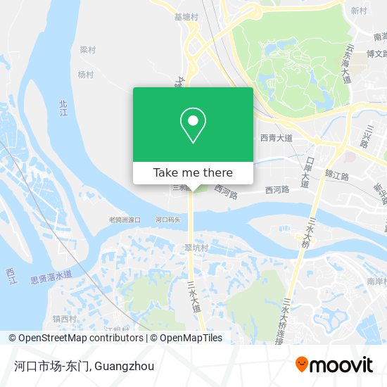 河口市场-东门 map