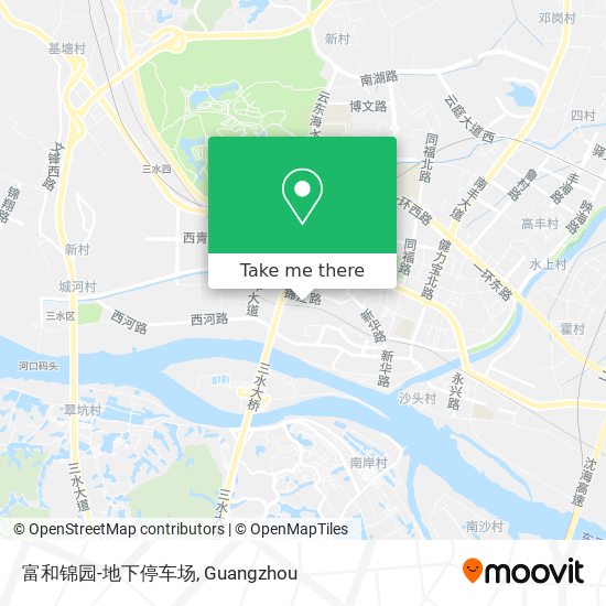富和锦园-地下停车场 map