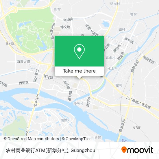 农村商业银行ATM(新华分社) map