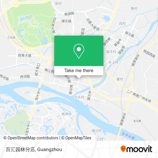 百汇园林分店 map