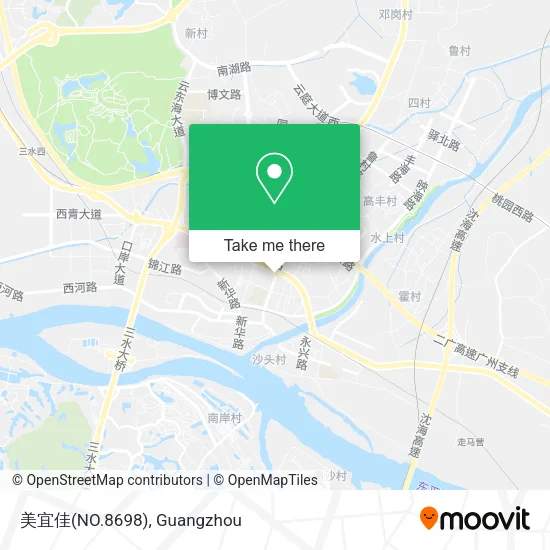 美宜佳(NO.8698) map