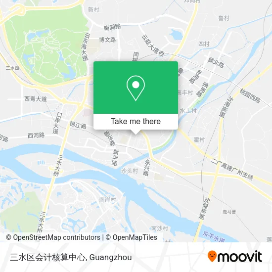 三水区会计核算中心 map
