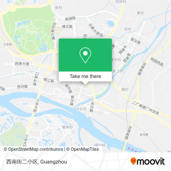 西南街二小区 map