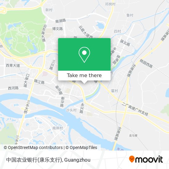 中国农业银行(康乐支行) map