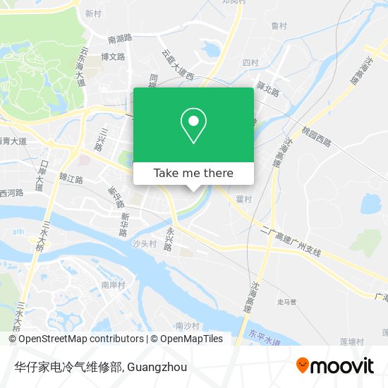 华仔家电冷气维修部 map