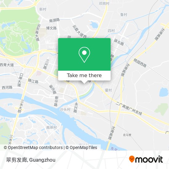 翠剪发廊 map