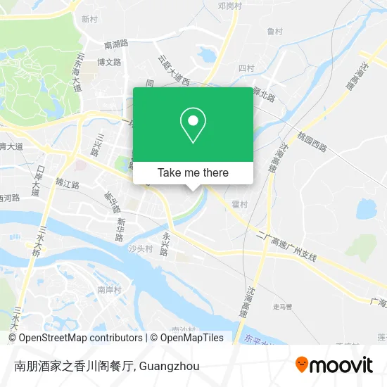 南朋酒家之香川阁餐厅 map