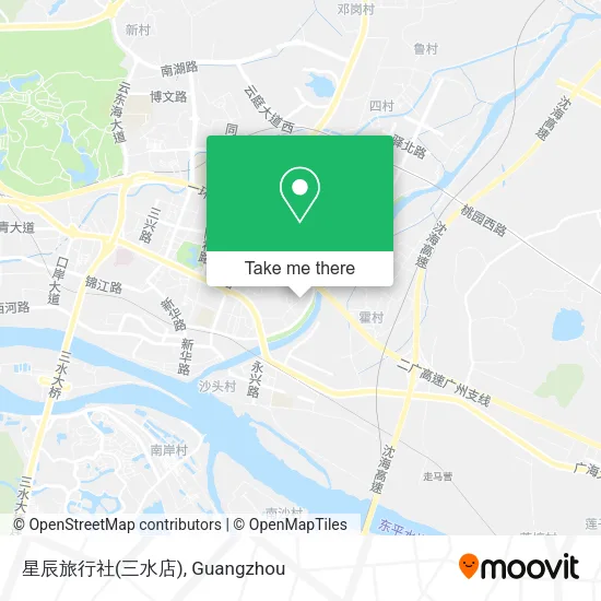 星辰旅行社(三水店) map