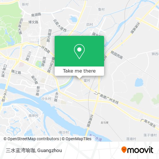 三水蓝湾瑜珈 map