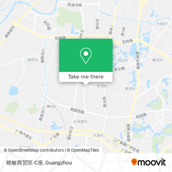 晓敏商贸区-C座 map