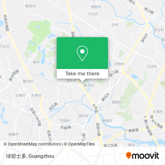 绿箭士多 map