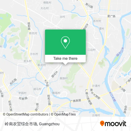 岭南农贸综合市场 map