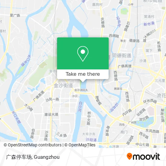 广森停车场 map