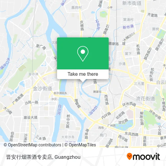 晋安行烟茶酒专卖店 map