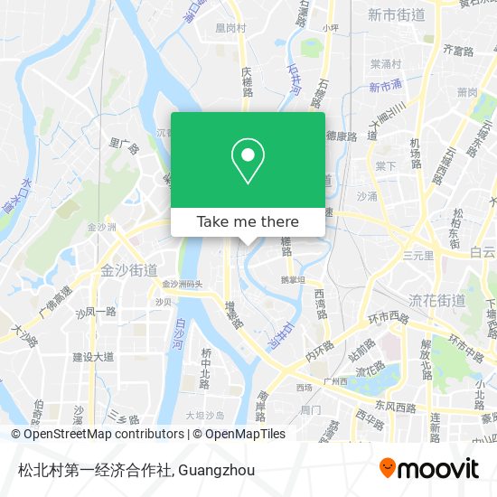 松北村第一经济合作社 map