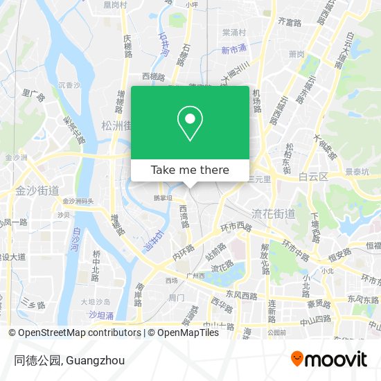 同德公园 map