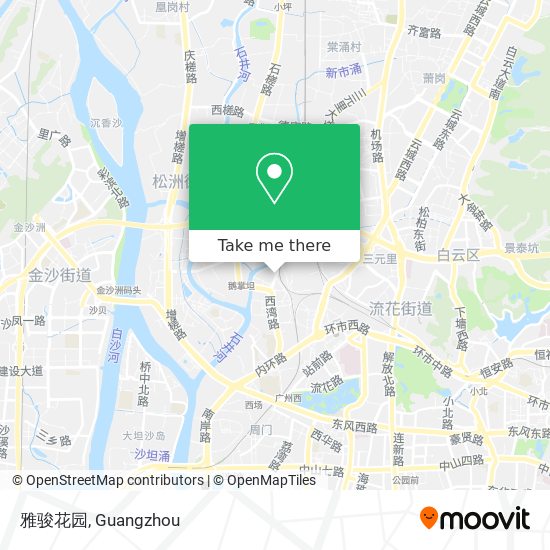 雅骏花园 map
