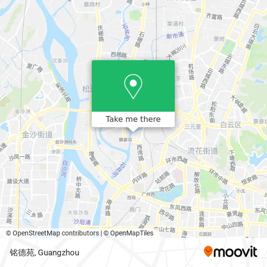 铭德苑 map