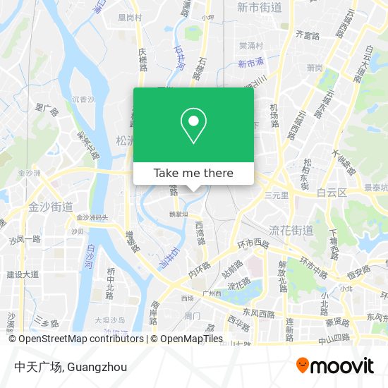 中天广场 map