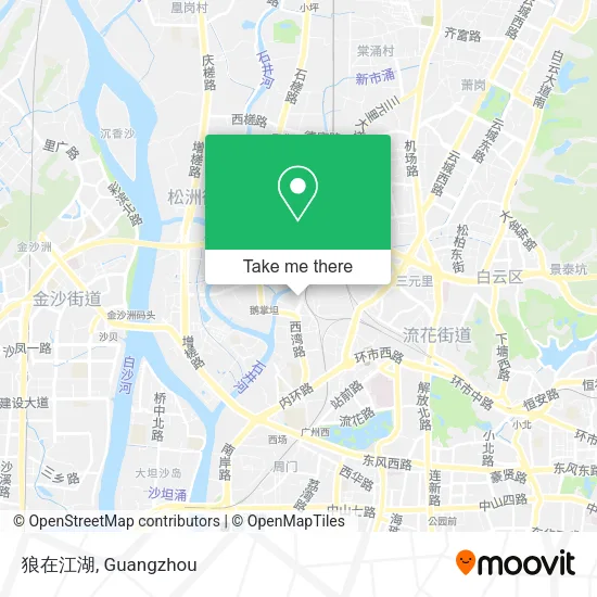 狼在江湖 map