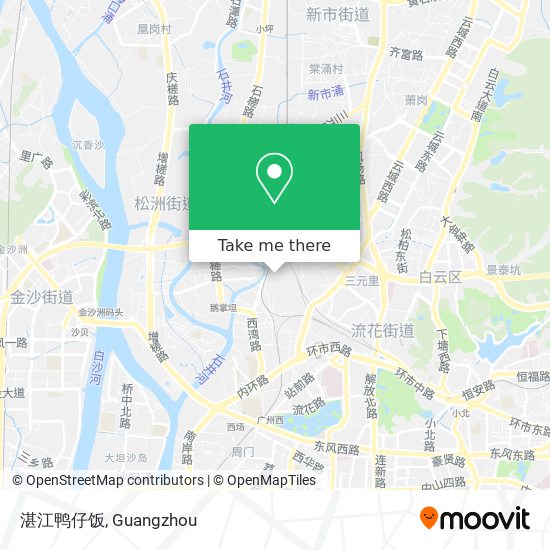 湛江鸭仔饭 map