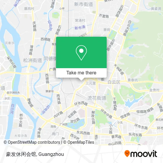豪发休闲会馆 map