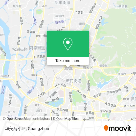 华美苑小区 map