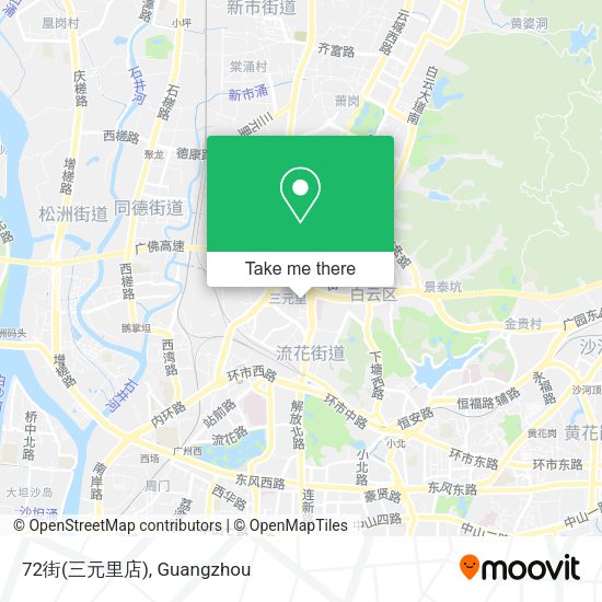 72街(三元里店) map