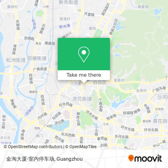 金淘大厦-室内停车场 map