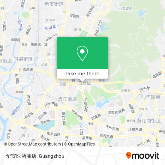华安医药商店 map