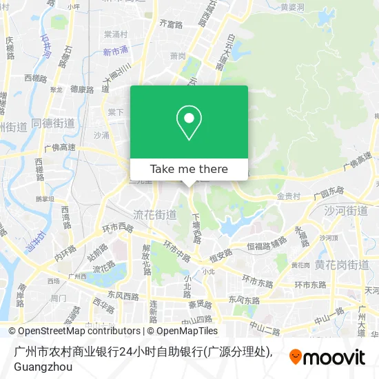 广州市农村商业银行24小时自助银行(广源分理处) map