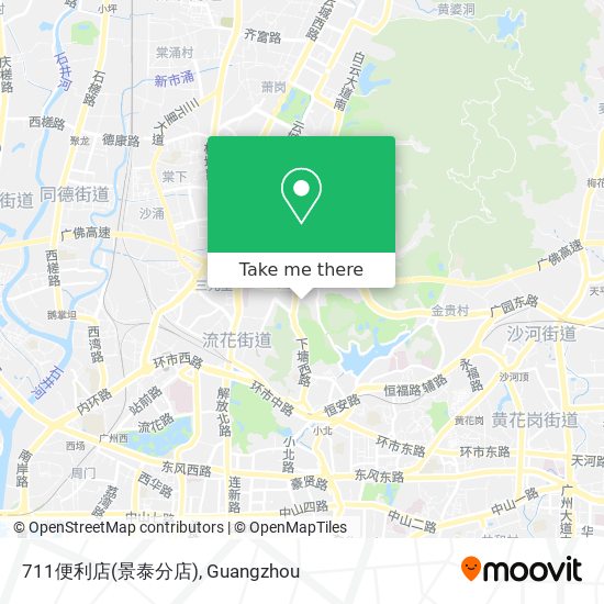 711便利店(景泰分店) map
