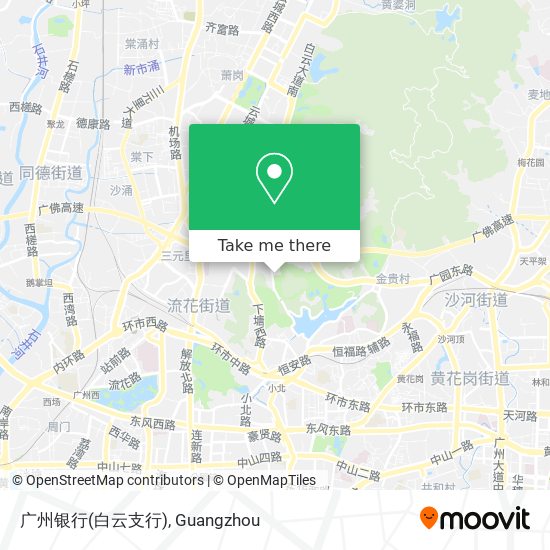 广州银行(白云支行) map
