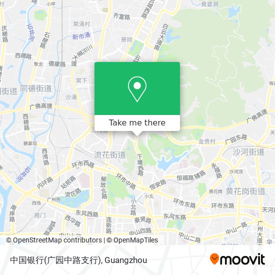 中国银行(广园中路支行) map