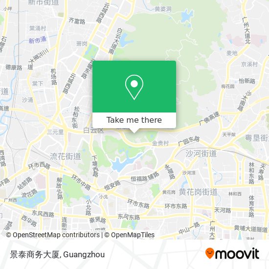 景泰商务大厦 map