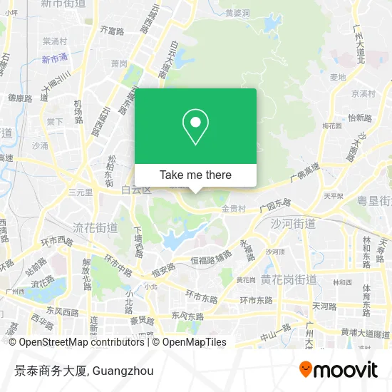 景泰商务大厦 map