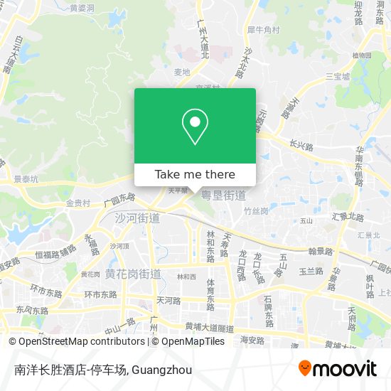 南洋长胜酒店-停车场 map