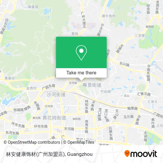 林安健康饰材(广州加盟店) map