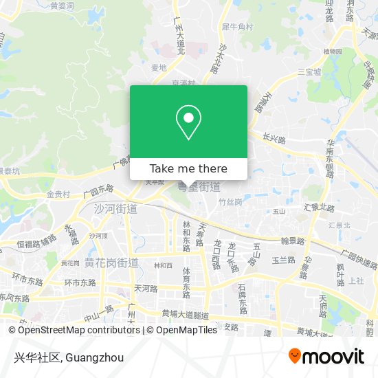 兴华社区 map