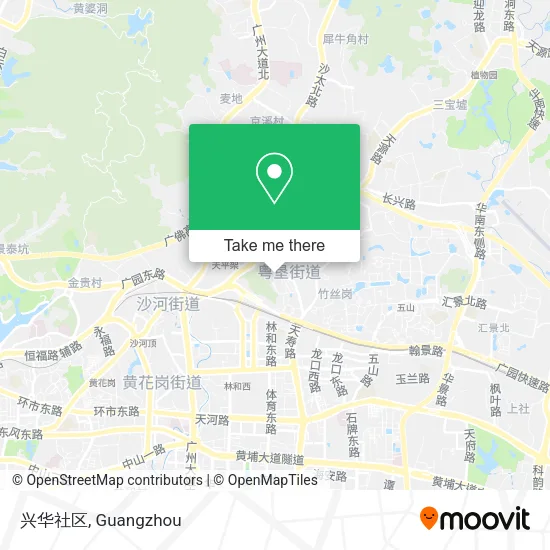 兴华社区 map