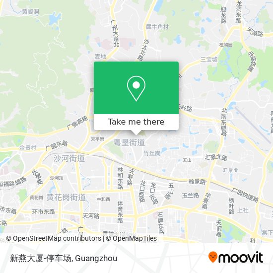 新燕大厦-停车场 map