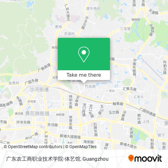 广东农工商职业技术学院-体艺馆 map