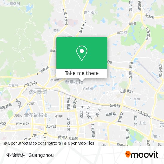 侨源新村 map