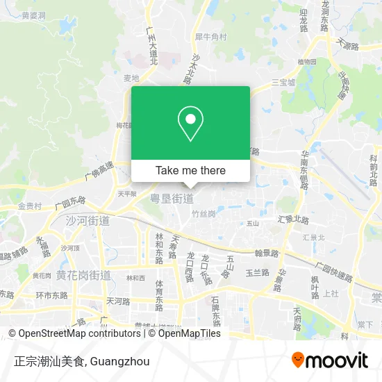 正宗潮汕美食 map