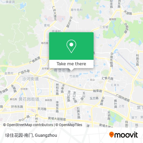 绿佳花园-南门 map